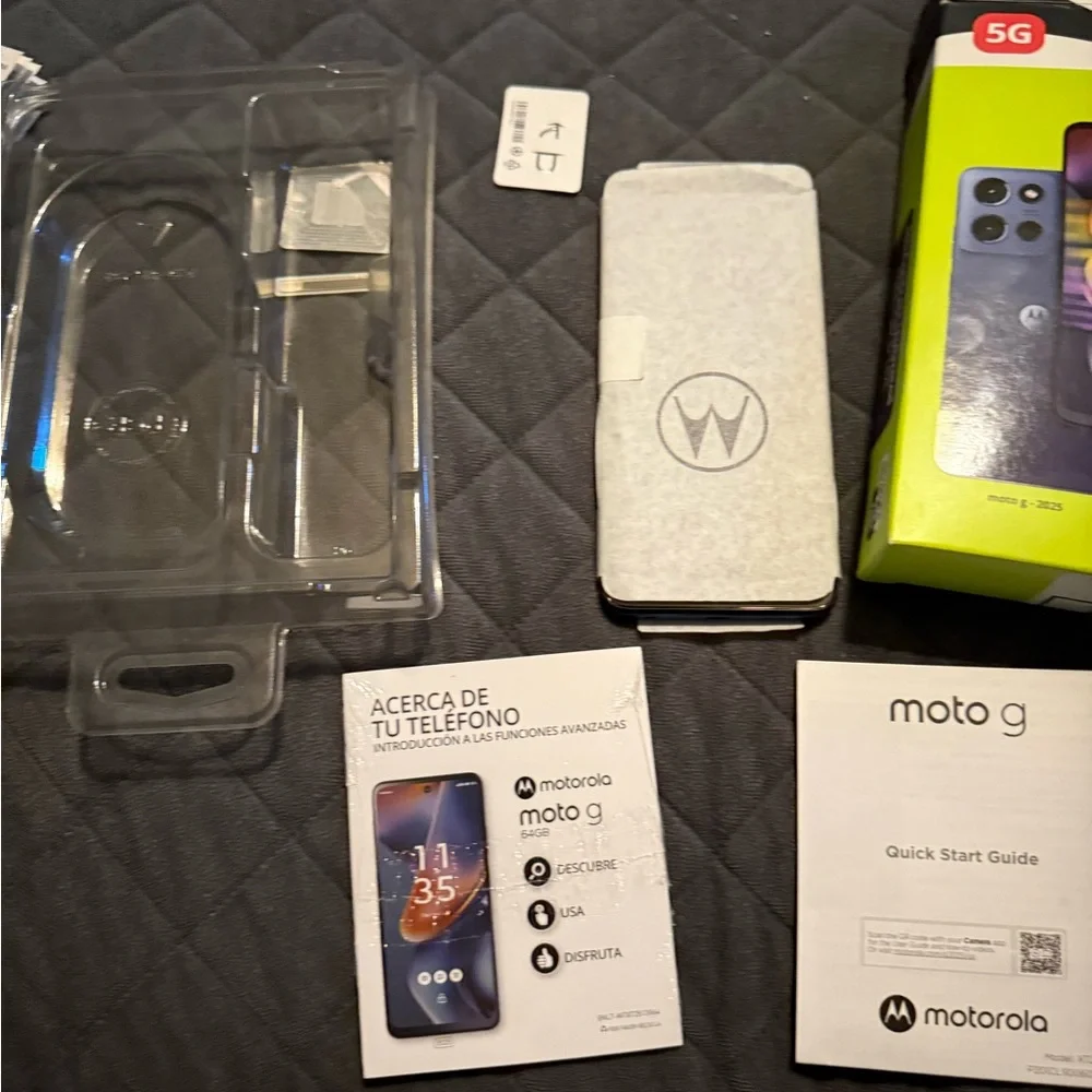 Motorola Smartphone with Black Frame